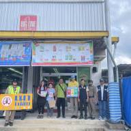 รณรงค์ประชาสัมพันธ์การขับขี่ปลอดภัย สวมหมวกนิรภัยเพื่อลดอุบัติเหตุจราจรทางบก