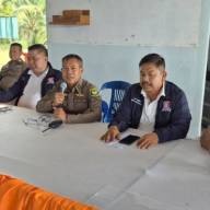 ร่วมประชุมหมู่บ้าน ณ บ้านหนองฉ้ง ม.8 ต.ทุ่งหลวง อ.ละแม จ.ชุมพร